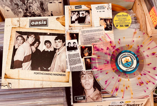 Oasis –  Forthcoming Madness - SPLATTER COLOURED VINYL LP