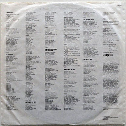 Overkill – The Years Of Decay - VINYL LP