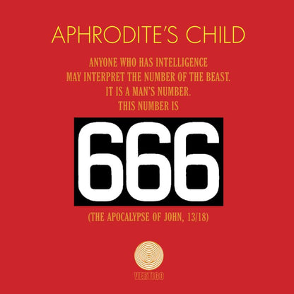 Aphrodite's Child - 666 The Apocalypse of John Vinyl 2LP