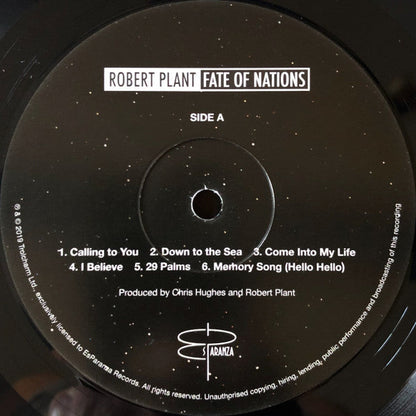 Robert Plant – Fate Of Nations - VINYL LP