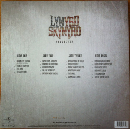 Lynyrd Skynyrd – Collected - 2 x (MARBLED) GOLD COLOURED VINYL LP