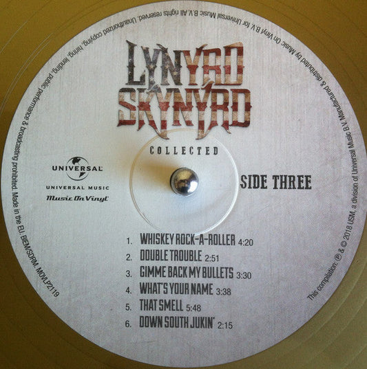 Lynyrd Skynyrd – Collected - 2 x (MARBLED) GOLD COLOURED VINYL LP