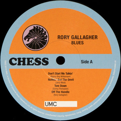 Rory Gallagher – Blues - 2 x VINYL LP SET