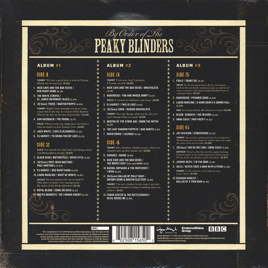 Various – Peaky Blinders (The Official Soundtrack) - 3 x VINYL LP SET