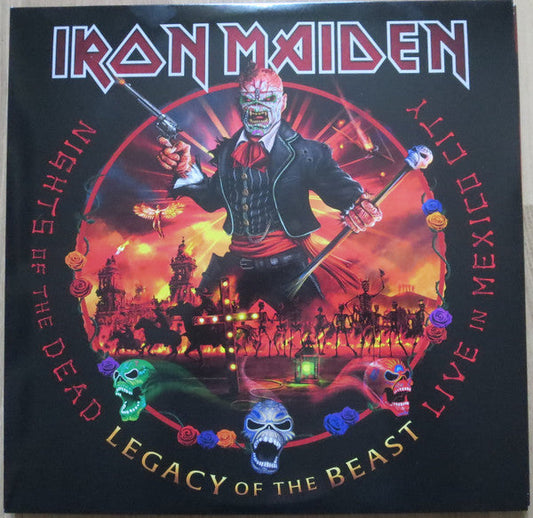 Iron Maiden – Nights Of The Dead, Legacy Of The Beast : Live In Mexico City - 3 x VINYL LP SET
