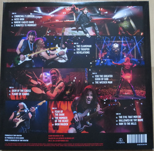 Iron Maiden – Nights Of The Dead, Legacy Of The Beast : Live In Mexico City - 3 x VINYL LP SET