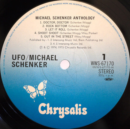 Michael Schenker – Michael Schenker Anthology - 2 x VINYL LP SET JAPANESE ISSUE