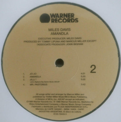 Miles Davis - Amandla Vinyl LP