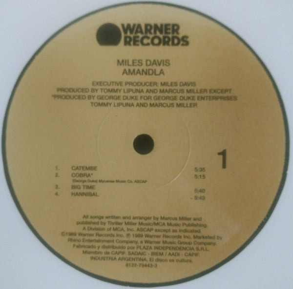 Miles Davis - Amandla Vinyl LP