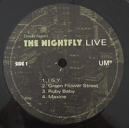 Donald Fagen – Donald Fagen's The Nightfly Live - VINYL LP