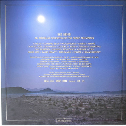 Explosions In The Sky - Big Bend OST Blue Sky Vinyl 2LP