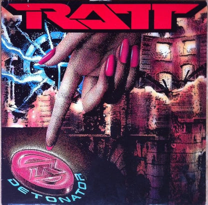 Ratt – Detonator - VINYL LP,  ORIGINAL 1990 ISSUE