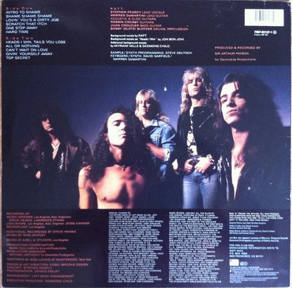 Ratt – Detonator - VINYL LP,  ORIGINAL 1990 ISSUE