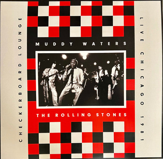 Muddy Waters & The Rolling Stones – Checkerboard Lounge : Live Chicago 1981 - 2 x RED / WHITE COLOURED VINYL LP SET