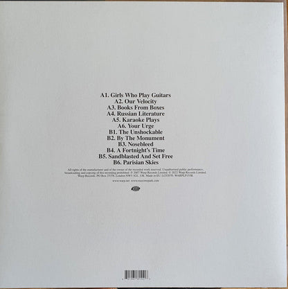 Maximo Park - Our Earthly Pleasures 15th Anniversary Clear Vinyl LP