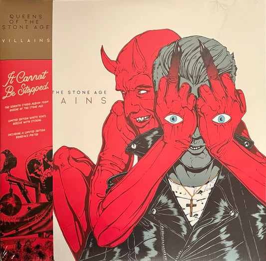 Queens Of The Stone Age - Villains White Vinyl 1.5 LP