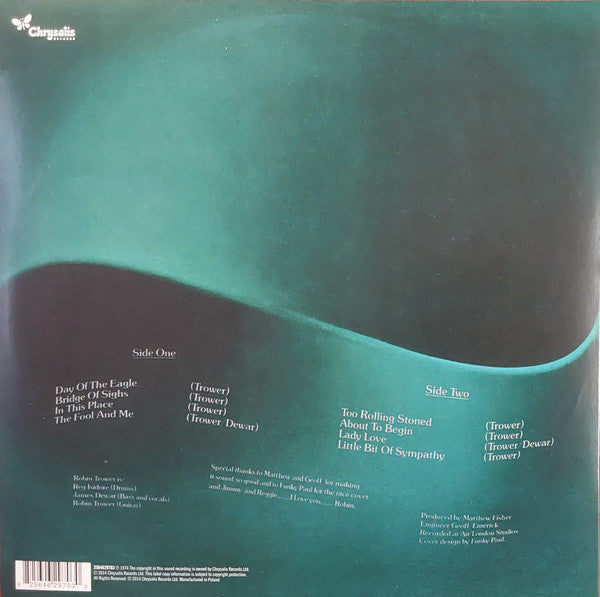 Robin Trower - Bridge Of Sighs Vinyl LP