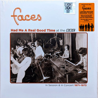 Faces - Had Me A Real Good Time At The BBC (In Session & In Concert 1971-1973) Orange Vinyl LP RSD 2023