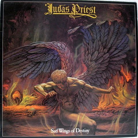 Judas Priest – Sad Wings Of Destiny - ORIGINAL 1976 ISSUE VINYL LP