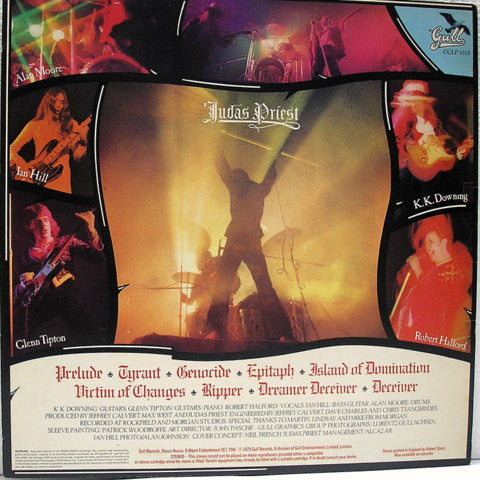 Judas Priest – Sad Wings Of Destiny - ORIGINAL 1976 ISSUE VINYL LP