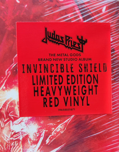 Judas Priest - Invincible Shield Ltd Heavyweight Red Vinyl 2LP