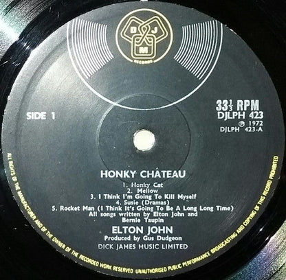 Elton John – Honky Château - ORIGINAL VINYL LP