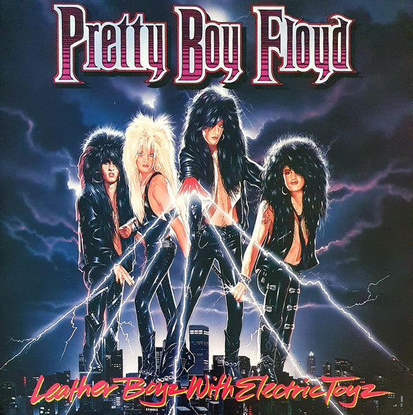Pretty Boy Floyd ‎– Leather Boyz With Electric Toyz - VINYL LP, ORIGINAL 1989 ISSUE