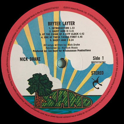 Nick Drake - Bryter Later Vinyl LP