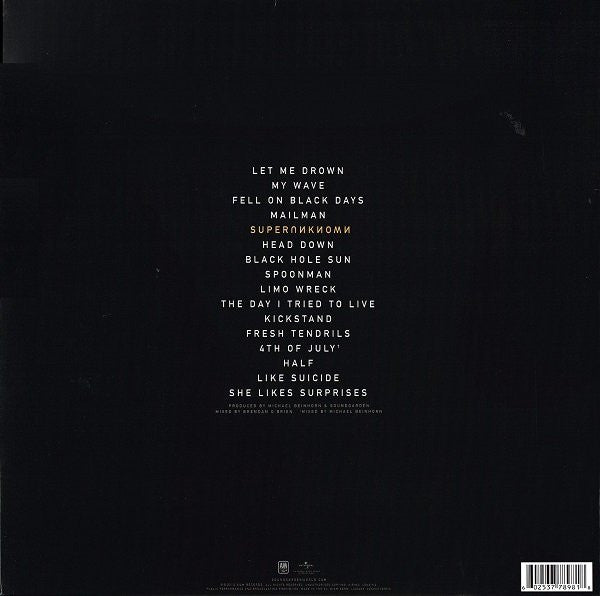 Soundgarden – Superunknown - 2 x VINYL LP SET