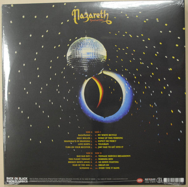 Nazareth – Greatest Hits - 2 x PURPLE COLOURED VINYL LP SET