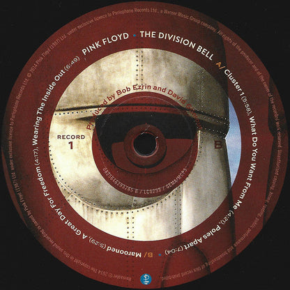 Pink Floyd – The Division Bell - 2 x VINYL LP SET 20th ANNIVERSARY ISSUE