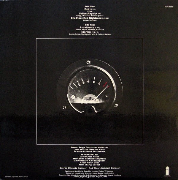 King Crimson - Red (Re-mastered) Vinyl LP