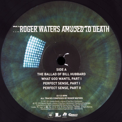 Roger Waters – Amused To Death - 2 x VINYL LP SET