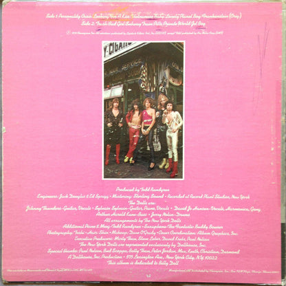 New York Dolls – New York Dolls - VINYL LP,  ORIGINAL 1973 USA ISSUE