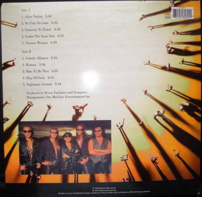 Scorpions – Face The Heat - VINYL LP, ORIGINAL 1993 ISSUE