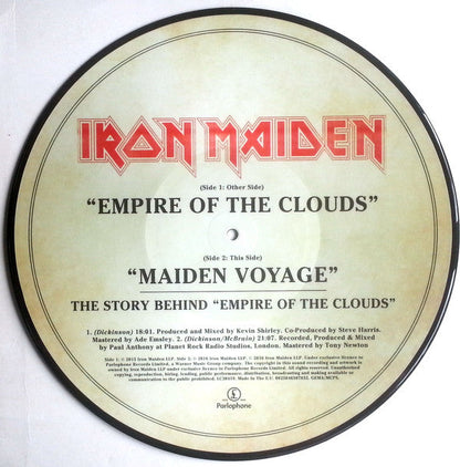 Iron Maiden – Empire Of The Clouds - PICTURE DISC VINYL LP RSD 2016 ISSUE