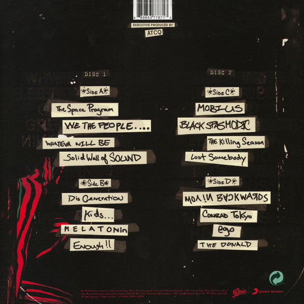 A Tribe Called Quest - We Got It From Here...Thank You For Your Service Vinyl 2LP