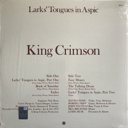 King Crimson - Larks Tongues In Aspic (Re-mastered) Vinyl LP