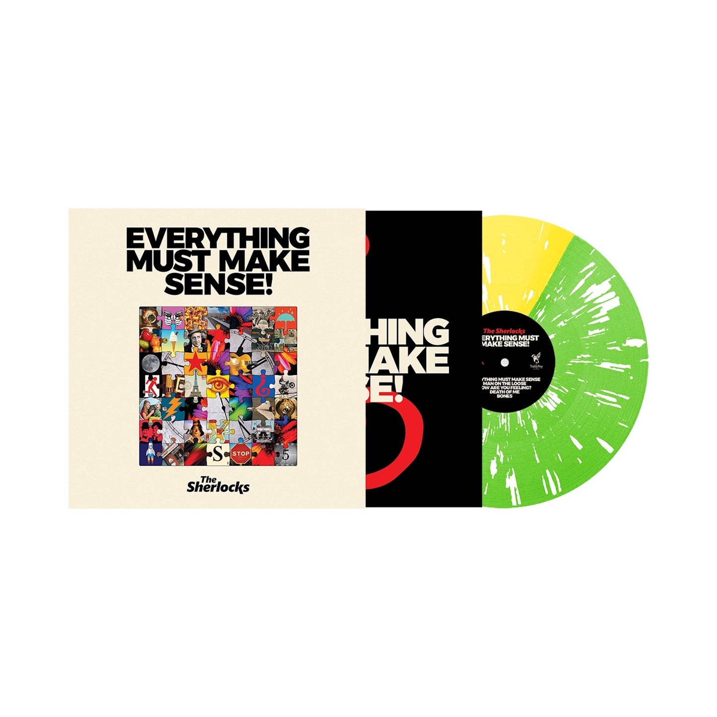 Sherlocks - Everything Must Make Sense! Indies Green & Yellow Splatter Vinyl LP