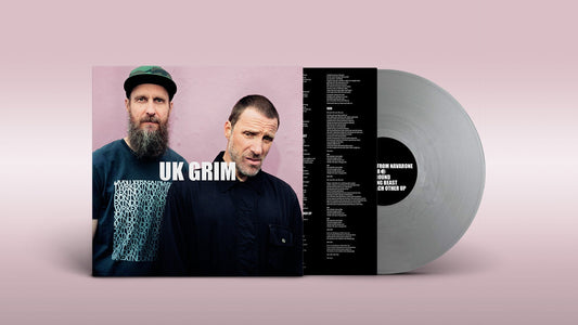 Sleaford Mods UK GRIM Ltd Silver Vinyl LP