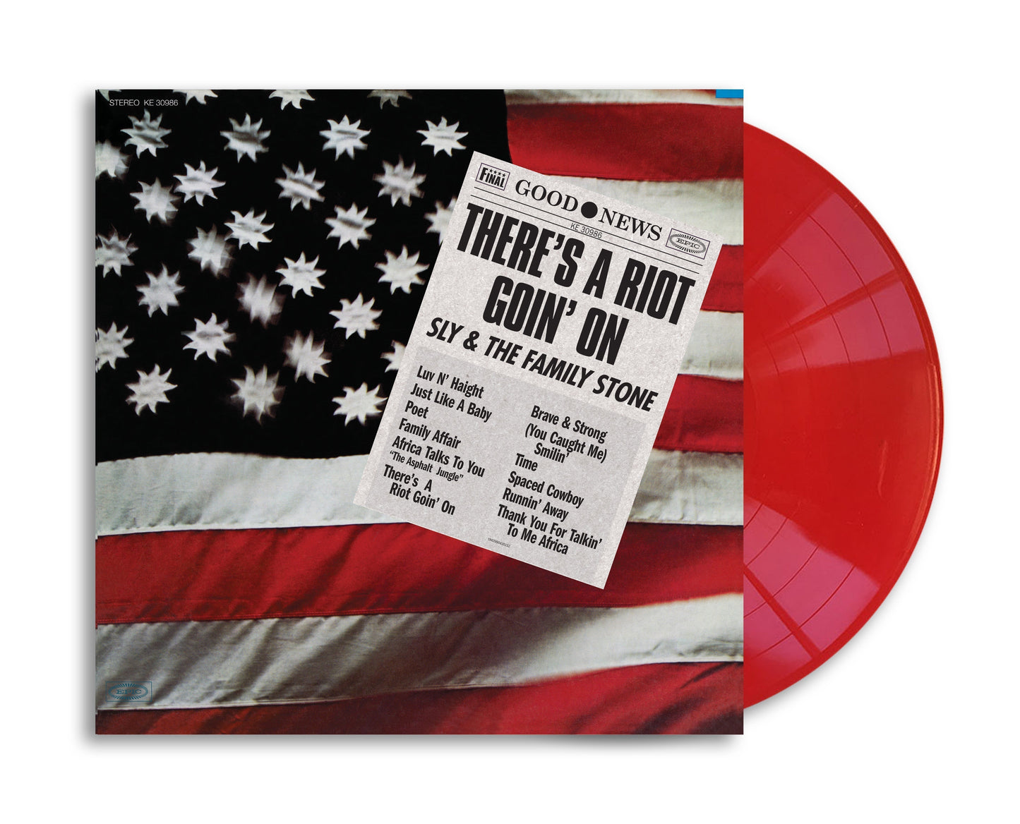 Sly & The Family Stone - There’s a Riot Goin’ On Red Vinyl LP 50th Anniversary