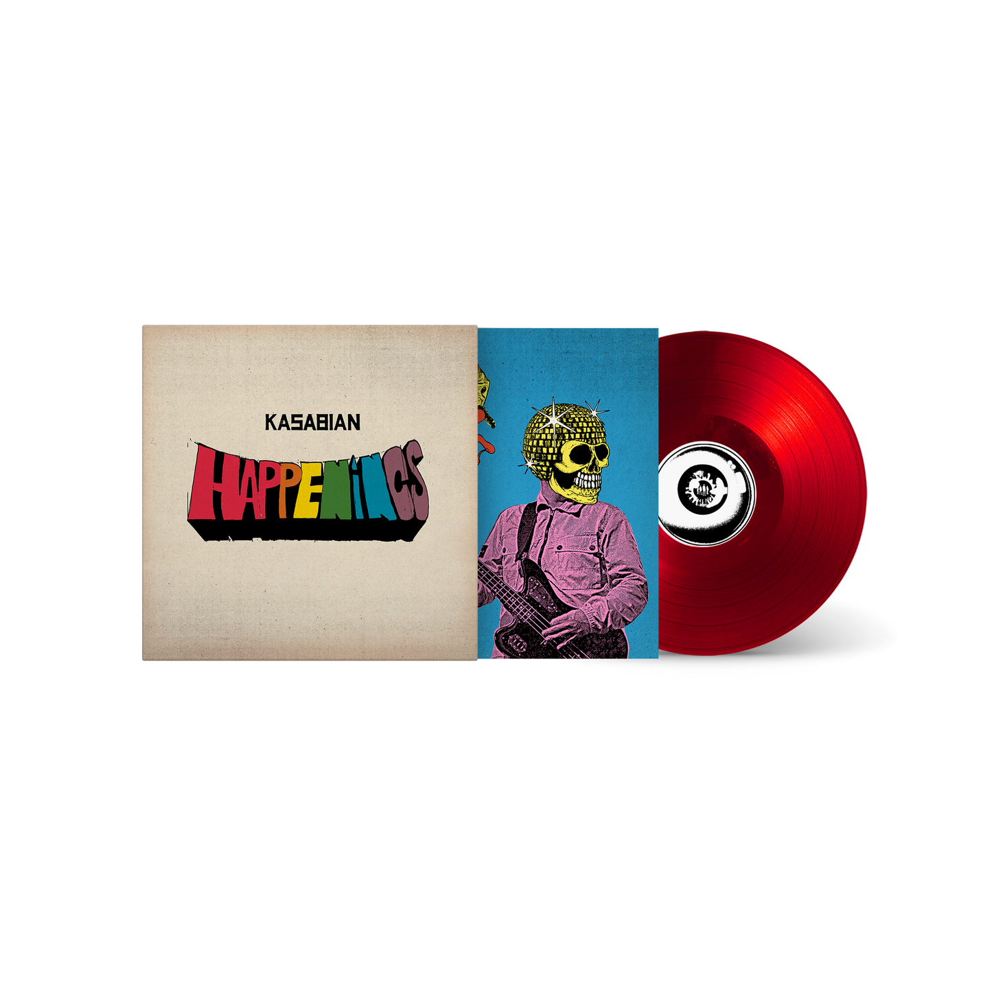 Kasabian - Happenings Indies Exclusive Red Vinyl LP