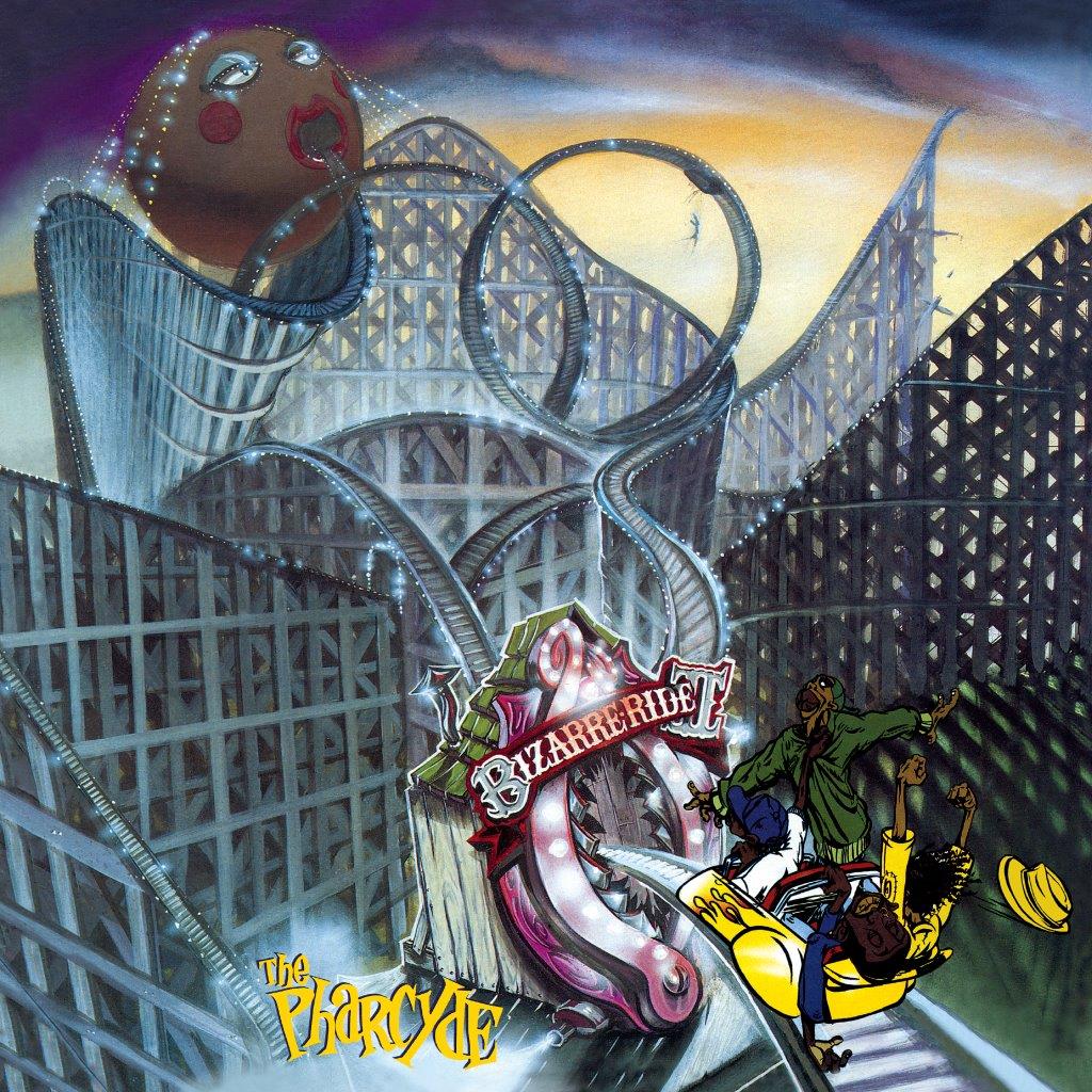 Pharcyde - Bizarre Ride II The Pharcyde Clear Yellow & Purple Splatter Vinyl 2LP