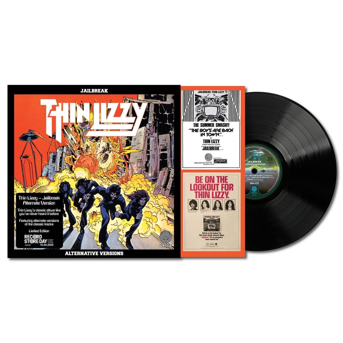 Thin Lizzy - Jailbreak (Alternate Version) - VINYL LP - NEW (RSD25)