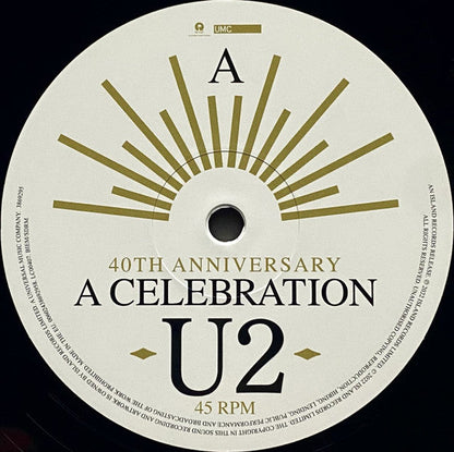 U2 - A Celebration - 180 GRAM VINYL 12" SINGLE - NEW - SEALED LIMITED EDITION
