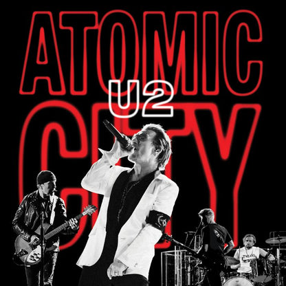 U2 - Atomic City - Live from Sphere - RED COLOURED VINYL 10" & POSTER - NEW