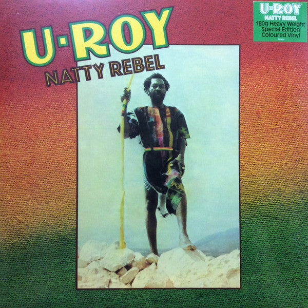 U-Roy – Natty Rebel - GREEN COLOURED VINYL 180 GRAM LP (used)
