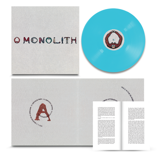 Squid - O Monolith Ltd Transparent Blue Vinyl LP