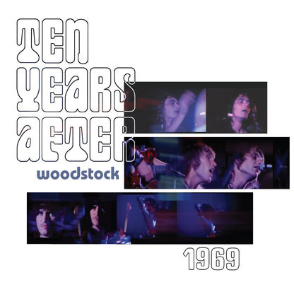 Ten Years After - Woodstock 1969 Purple and White Tie Die Vinyl 2LP