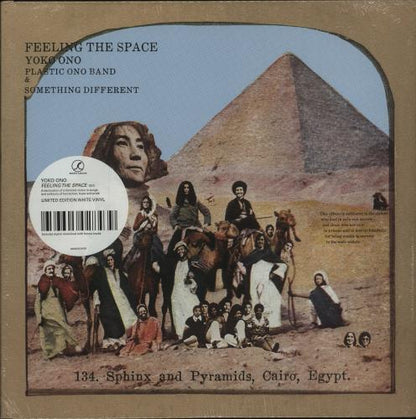 Yoko Ono & Plastic Ono Band ‎– Feeling The Space - WHITE COLOURED VINYL LP